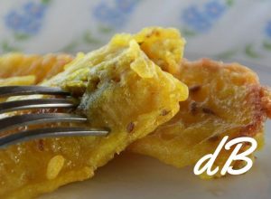 receta de plátano frito en freidora sin aceite