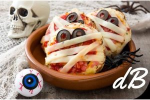 receta momia de queso terrorífica para halloween en freidora sin aceite