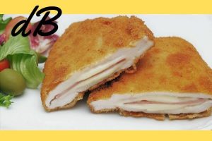Receta de cachopo de pollo en freidora sin aceite