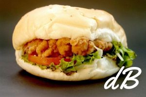 Receta de hamburguesa de pollo crujiente en freidora sin aceite