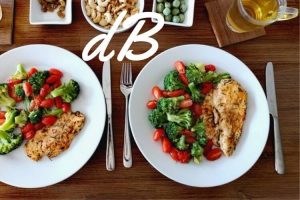 Receta de pollo con soja y tomates cherry en freidora sin aceite