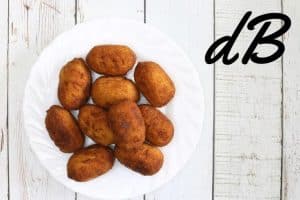 Receta de croquetas de zanahorias, puerro y dátiles en freidora sin aceite