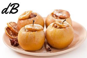 Receta de manzanas rellenas horneadas en freidora sin aceite fácil