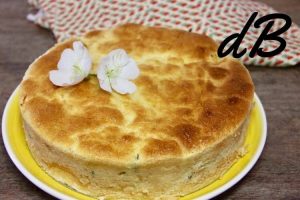 Receta de pastel de verduras y calamar en freidora sin aceite
