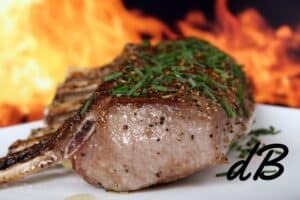 Receta de chuletas de cordero en freidora sin aceite