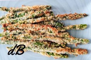 Receta de espárragos verdes rebozados en freidora sin aceite