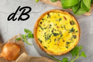 Receta de espinacas gratinadas con langostinos en freidora sin aceite