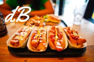 Receta de perrito caliente con cebolla en freidora sin aceite