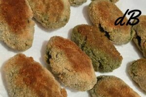 Receta de croquetas de brócoli en freidora sin aceite con queso y saludables