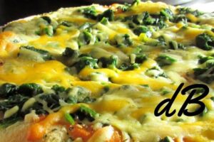 Receta de espinacas gratinadas con queso en freidora sin aceite