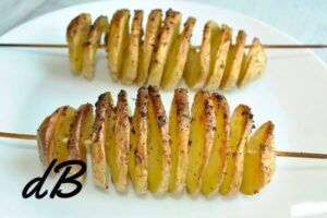 Receta de espirales de patatas en freidora sin aceite