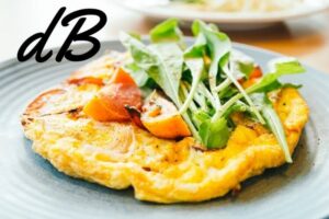 Receta de tortilla de arroz en freidora sin aceite con huevos