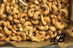 Receta de anacardos tostados en freidora sin aceite