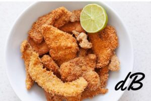 Receta de tiras de pollo en freidora sin aceite crujientes