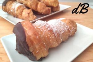 Receta de canutillos de crema en freidora sin aceite
