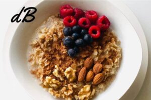 Receta de granola de almendras en freidora sin aceite