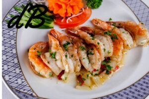 Receta de langostinos en freidora sin aceite