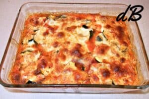 Receta de calabacin gratinado en freidora sin aceite