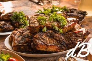 Receta de churrasco de cordero en freidora sin aceite
