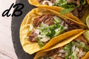 Receta de tacos mexicanos en freidora sin aceite