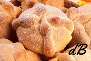receta de pan de muerto airfryer para halloween fácil sin amasar y sin moldes