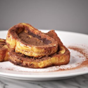 Como hacer torrijas de tiramisú en freidora de aire